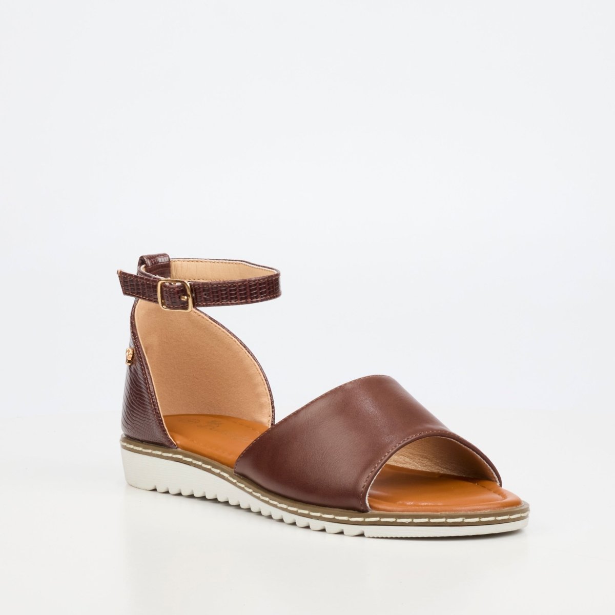 Butterfly Feet Walnut 2 Sandal Chocolate - Shazem - WOMENS SANDALS - BUTTERFLY FEET