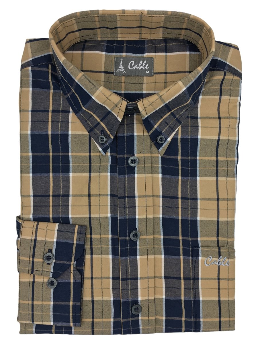 Cable CL419 Red - Shazem - MENS SHIRTS - CABLE