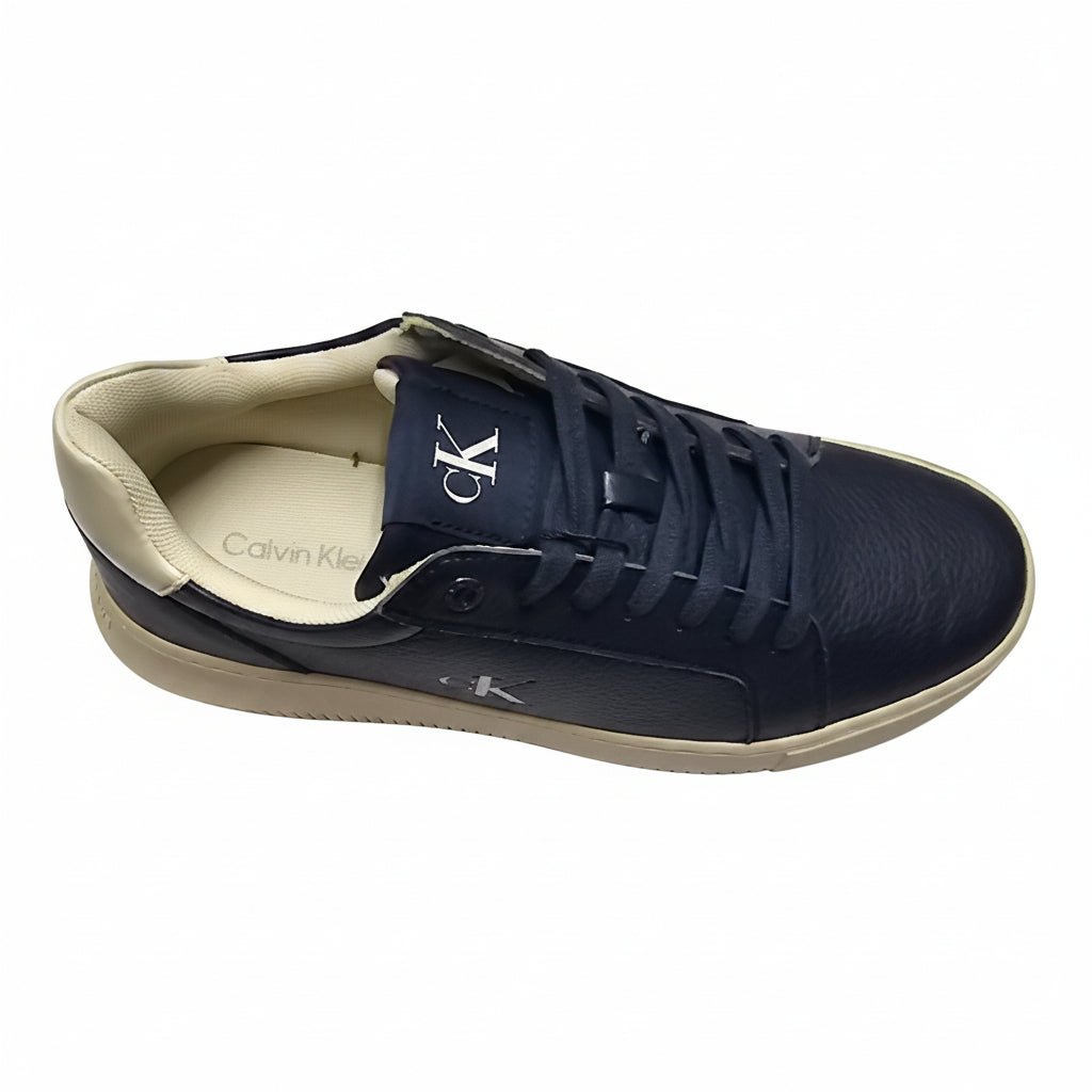 Calvin Klein Chunky Cupsole Leather Navy - Shazem - MENS SNEAKERS - CALVIN KLEIN