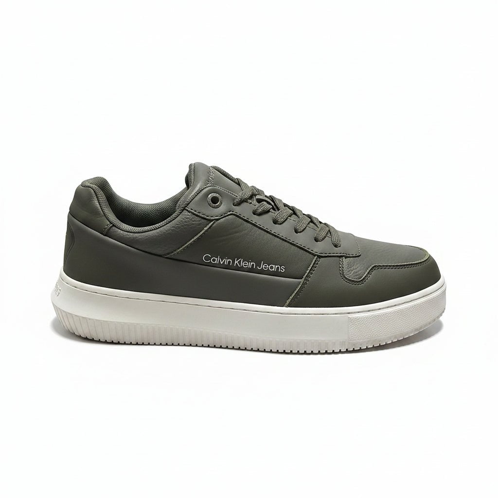 Calvin Klein Chunky Cupsole Lo Dusty Olive - Shazem - MENS SNEAKERS - CALVIN KLEIN