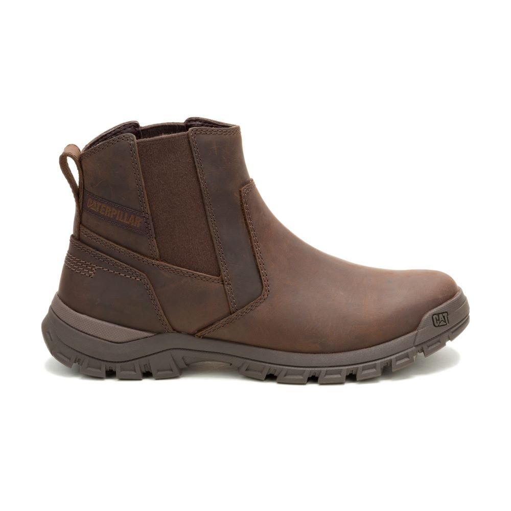 Caterpillar Threshold Chelsea Dark Brown - Shazem - MENS BOOTS - CAT