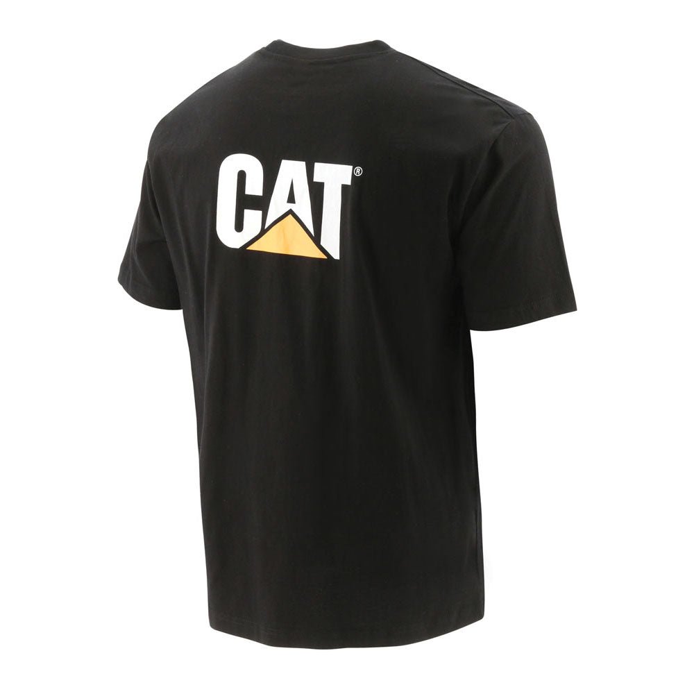 Caterpillar Trademark Tee Black - Shazem - MENS T - SHIRTS - CAT