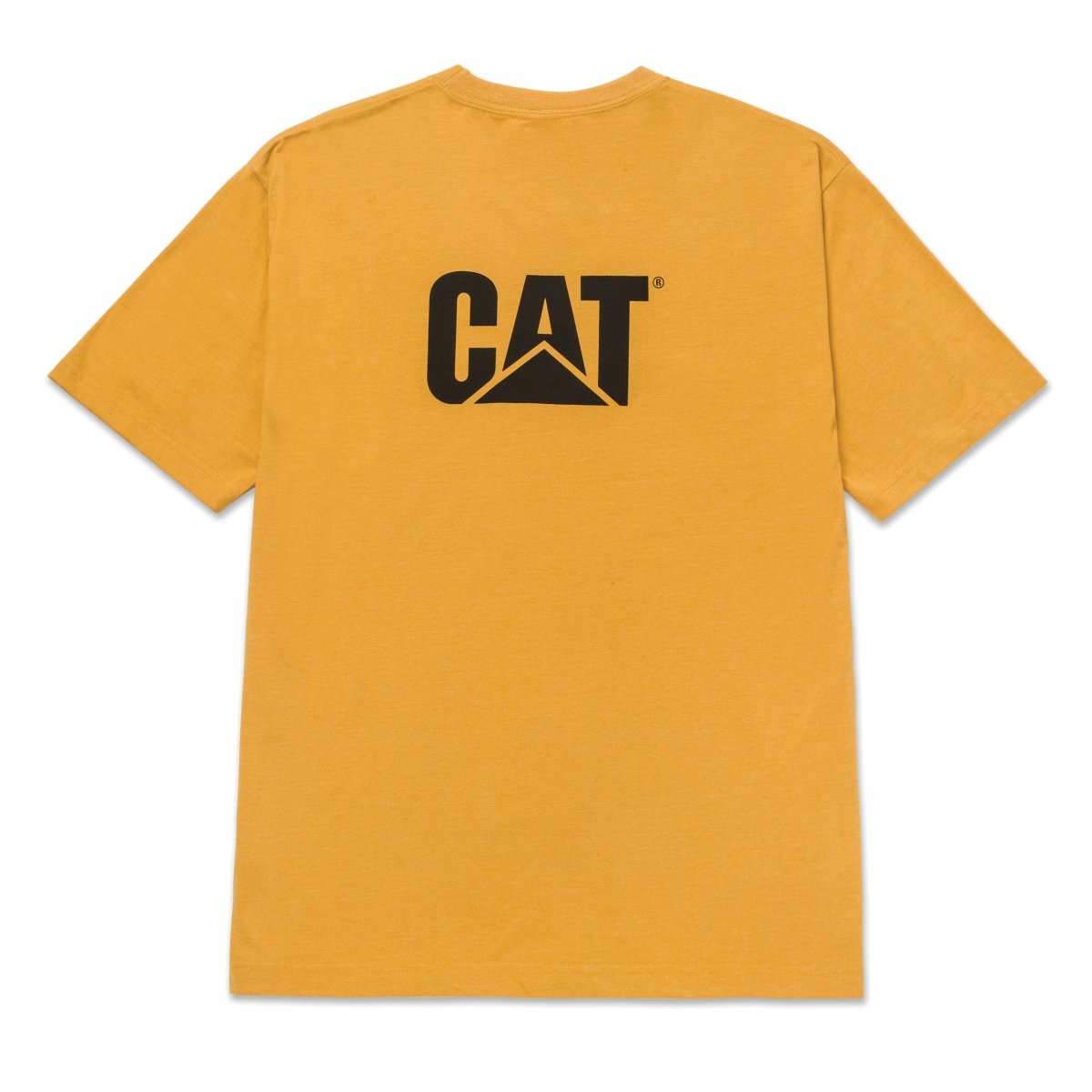 Caterpillar Trademark Tee Mustard - Shazem - MENS T-SHIRTS - CAT
