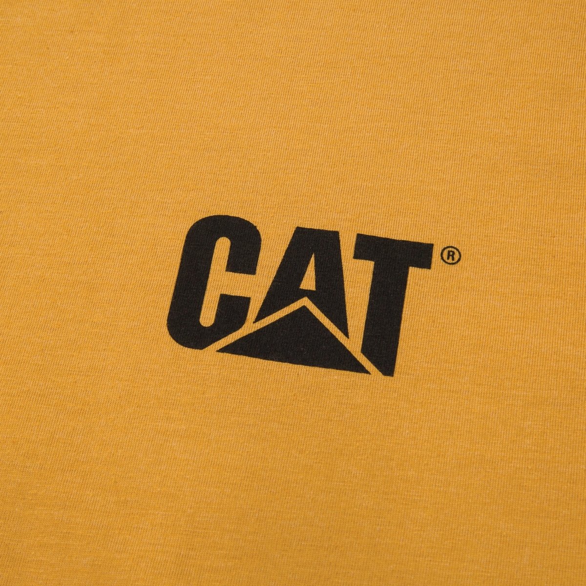 Caterpillar Trademark Tee Mustard - Shazem - MENS T-SHIRTS - CAT