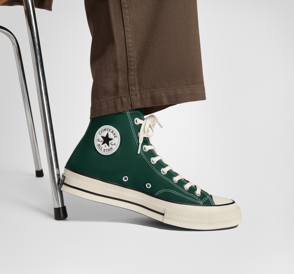 Converse Chuck 70 Hi Green - Shazem - UNISEX SNEAKERS - CONVERSE