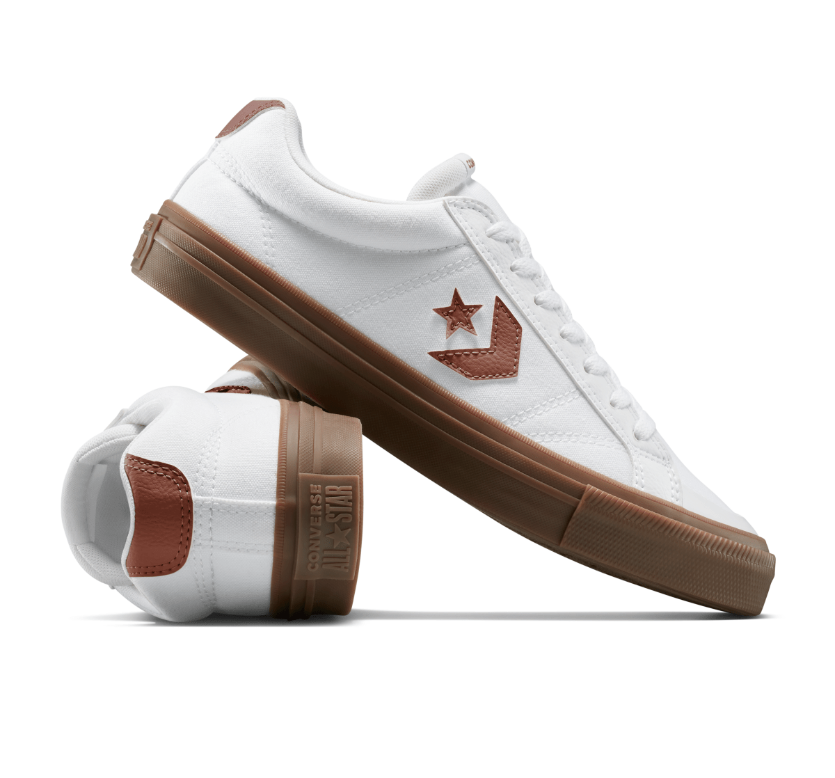 Converse Sport Casual White/Red - Shazem - UNISEX SNEAKERS - CONVERSE