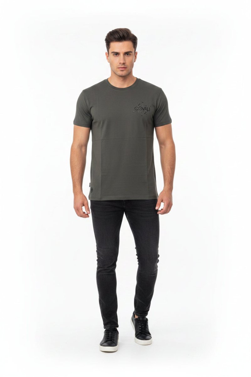 Covali Vala Tee D Grey Box - Shazem - MENS T-SHIRTS - COVALI