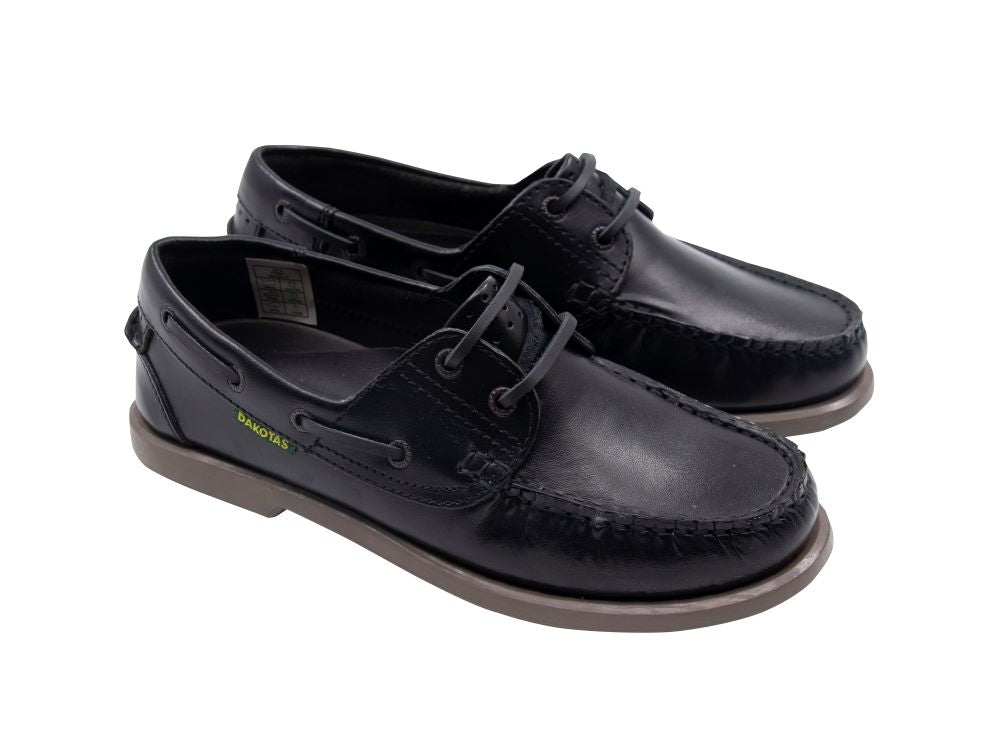 Dakotas Travis Docksider Black - Shazem - MENS CASUAL - DAKOTAS