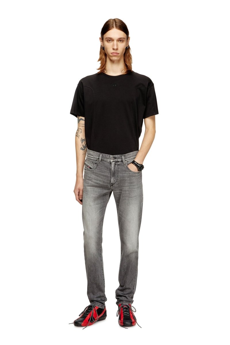 Diesel 2019 D - Strukt Jean Light Grey - Shazem - MENS JEANS - DIESEL