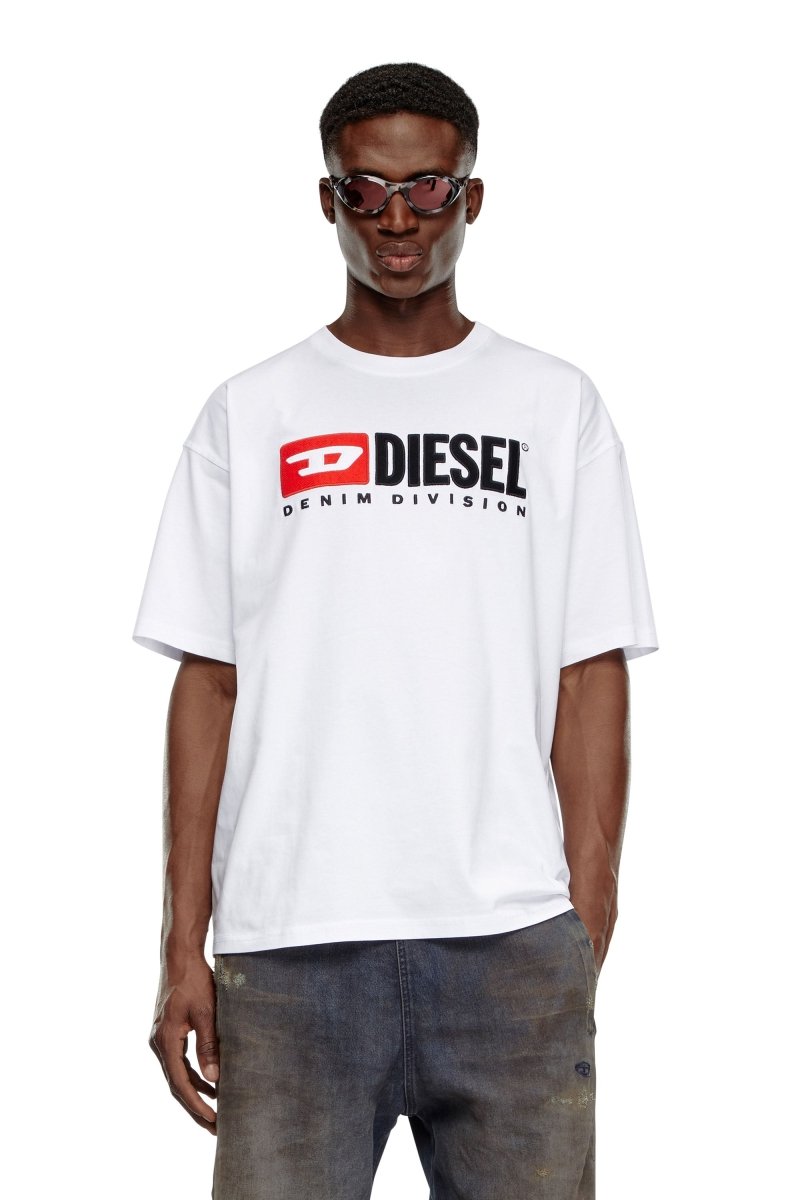 Diesel Boxt - DIV Tee White - Shazem - MENS T - SHIRTS - DIESEL