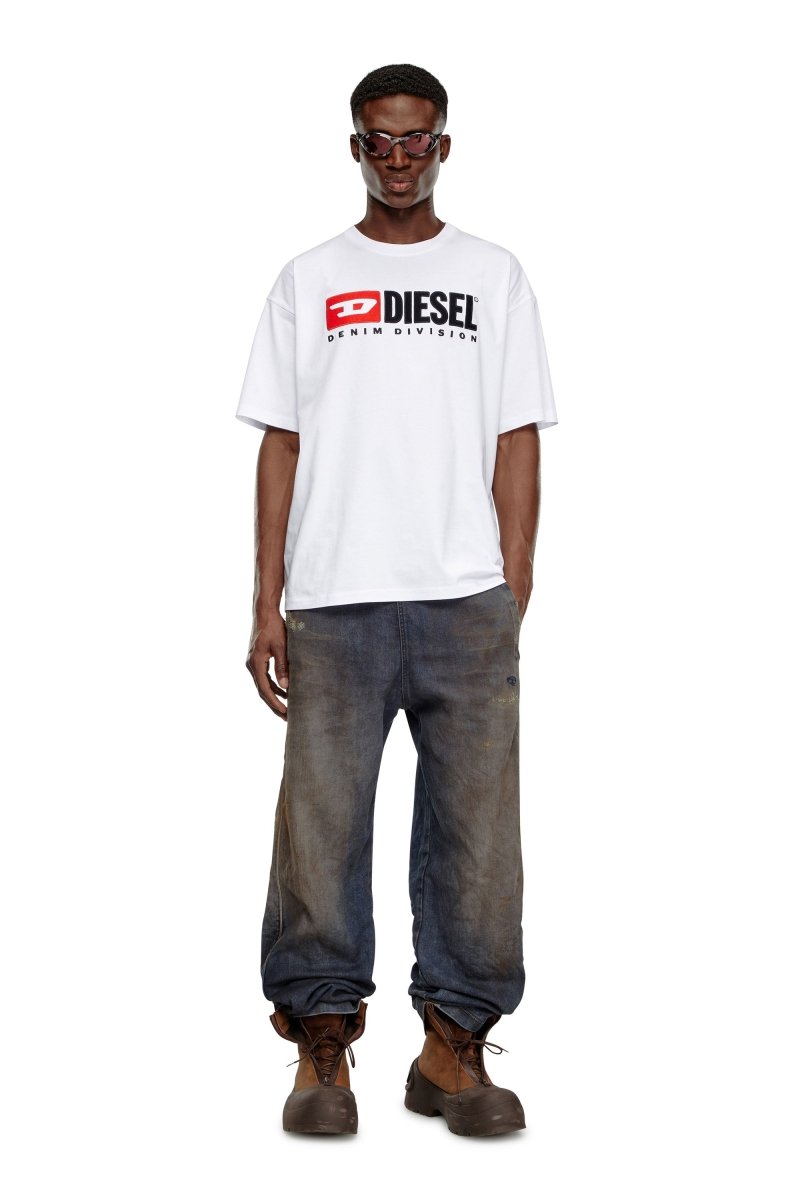 Diesel Boxt - DIV Tee White - Shazem - MENS T - SHIRTS - DIESEL