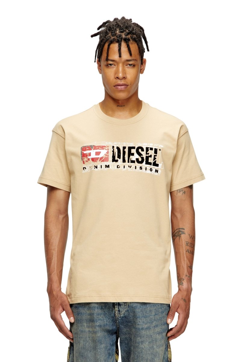 Diesel Norm - T6 Tee Beige - Shazem - MENS T - SHIRTS - DIESEL