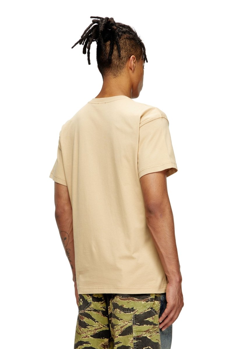Diesel Norm - T6 Tee Beige - Shazem - MENS T - SHIRTS - DIESEL