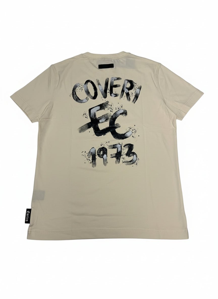 Enrico Coveri 121 Tee Cream - Shazem - MENS T - SHIRTS - ENRICO COVERI