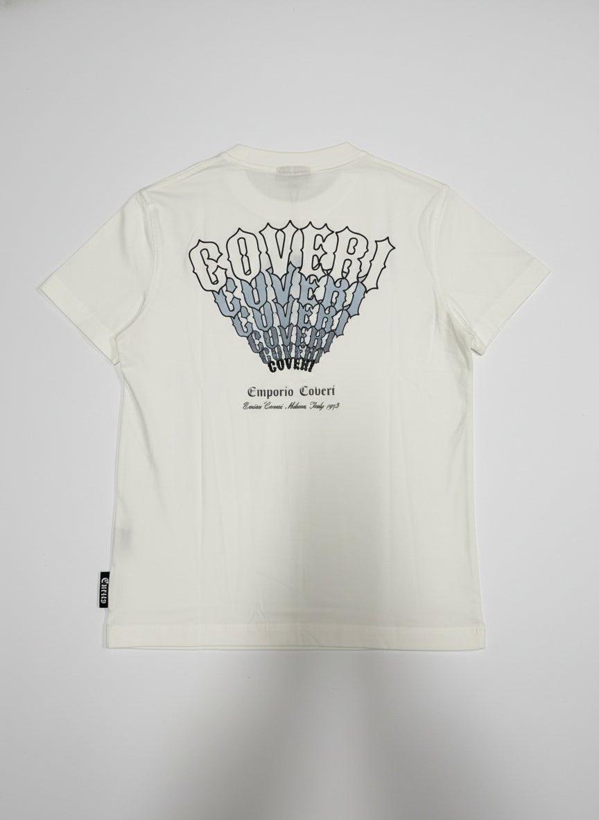 Enrico Coveri 141 Tee Off White - Shazem - MENS T - SHIRTS - ENRICO COVERI