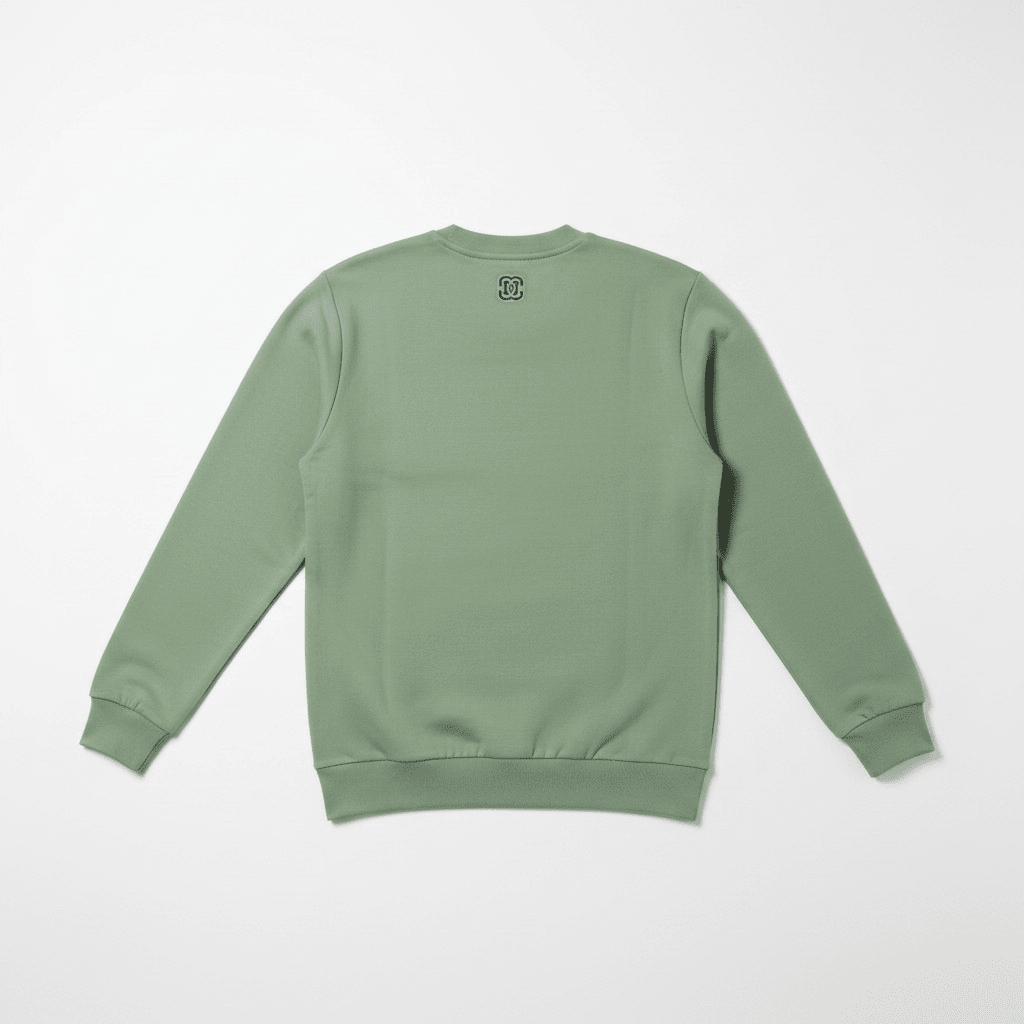 Men's Enrico Coveri sweater in vibrant grass green, featuring a classic knit design and comfortable fit.
