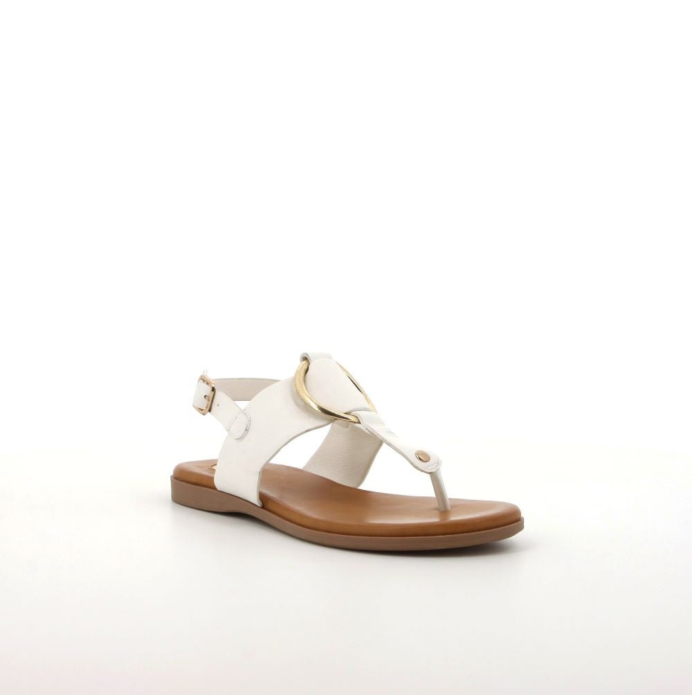 Footworks Roma White - Shazem - WOMENS SANDALS - FOOTWORKS