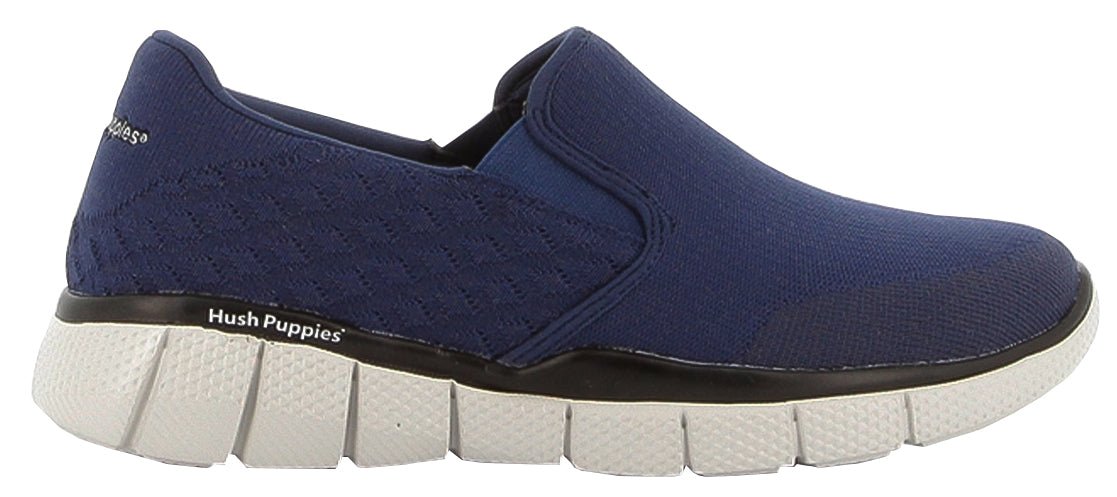 Hush Puppies Equally Slip - On Navy - Shazem - MENS SNEAKERS - HUSH PUPPIES