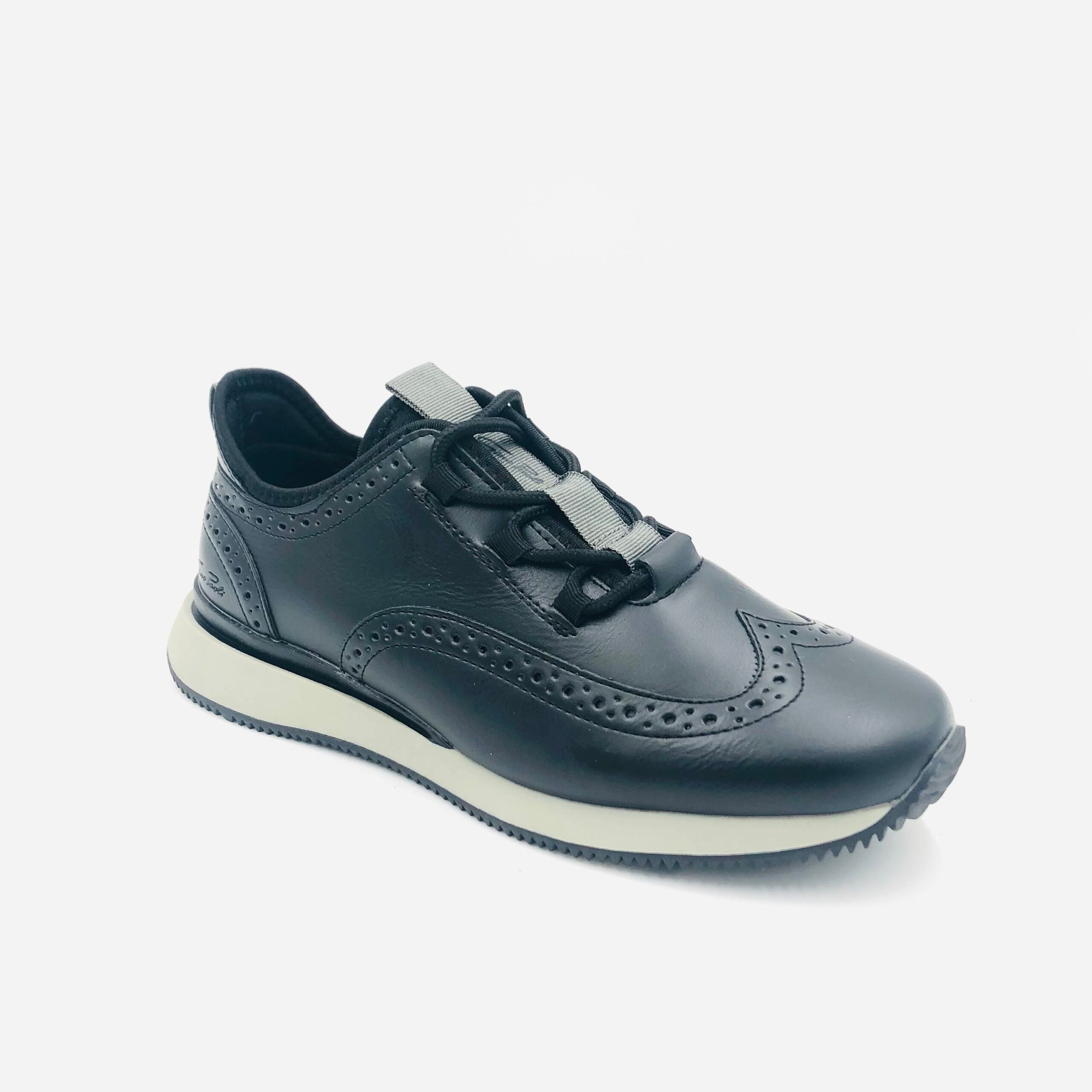 Gino Paoli 10021 Sneaker Black Grey (The Tony)