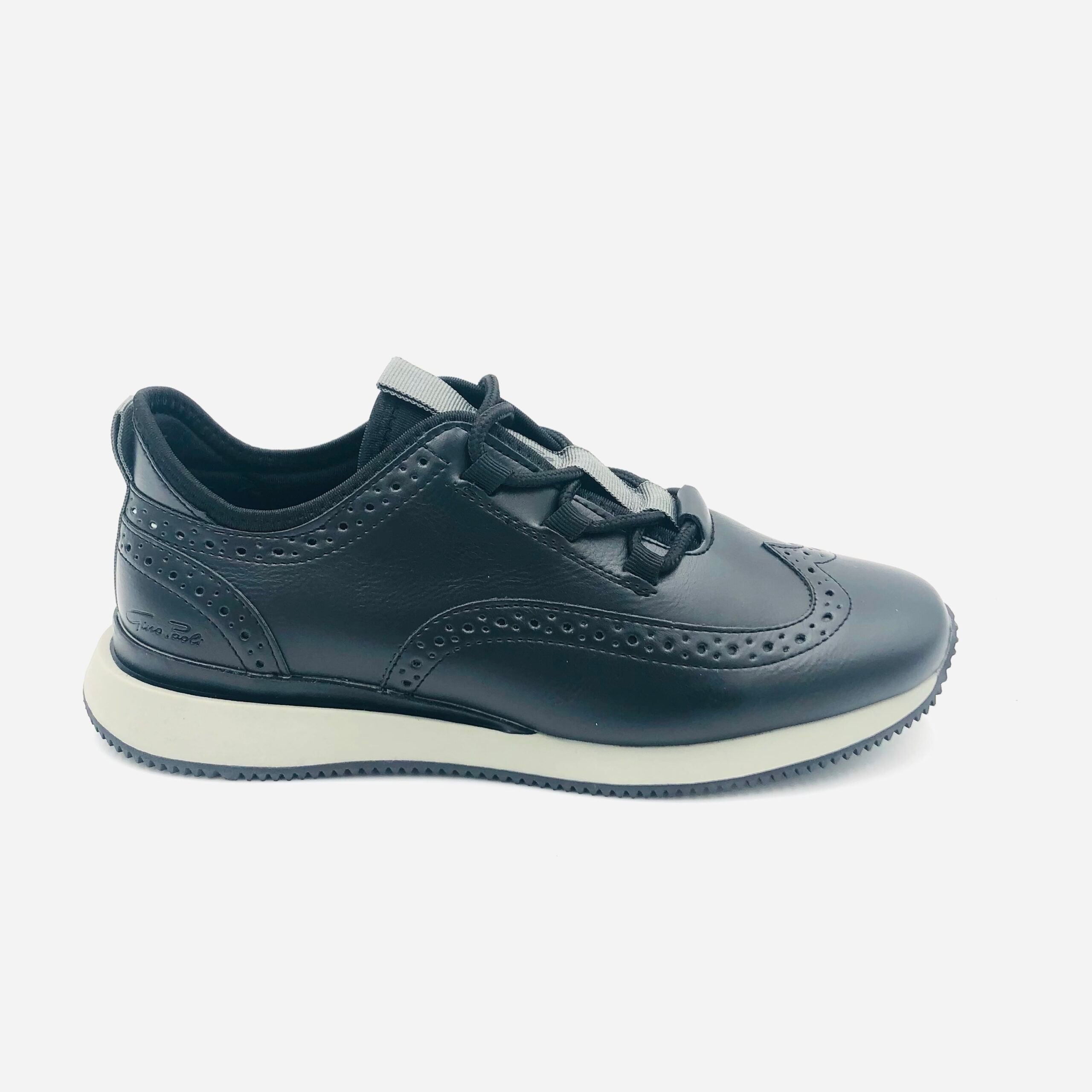 Gino Paoli 10021 Sneaker Black Grey (The Tony)