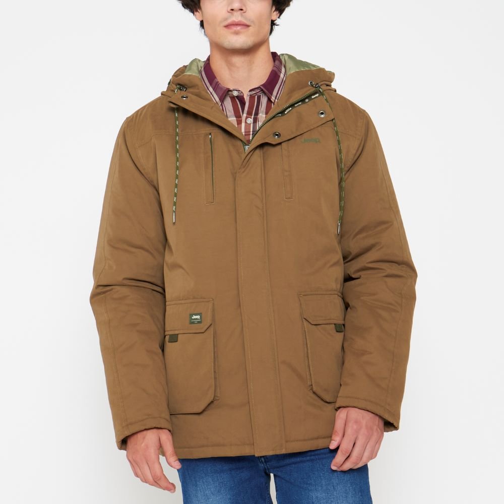 Jeep Travel Jacket Green - Shazem - MENS JACKETS - JEEP