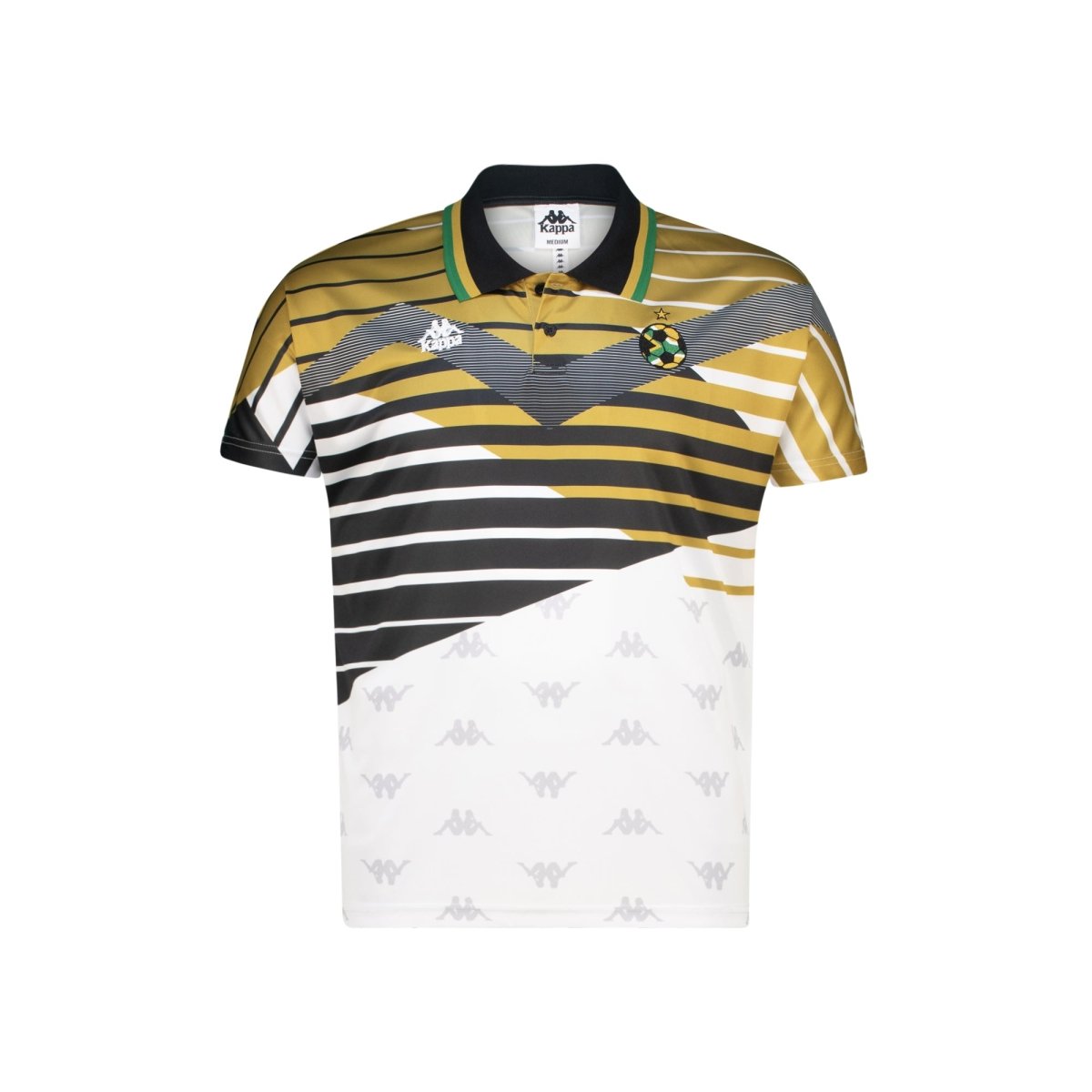 Kappa Authentic Jean Tee Beige/White/Black - Shazem - MENS GOLFER - KAPPA
