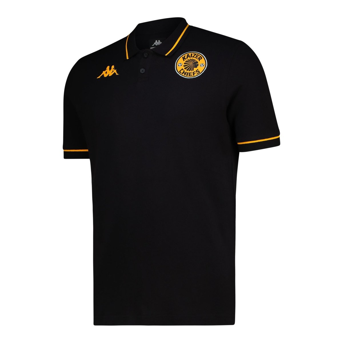 Kappa Avregi Golfer Black - Shazem - MENS T-SHIRTS - KAPPA