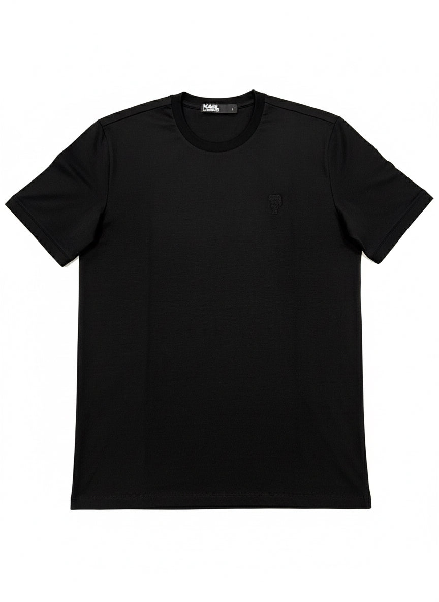 KARL LAGERFELD CM 755055 TEE BLACK - Shazem - MENS T - SHIRTS - KARL LAGERFELD