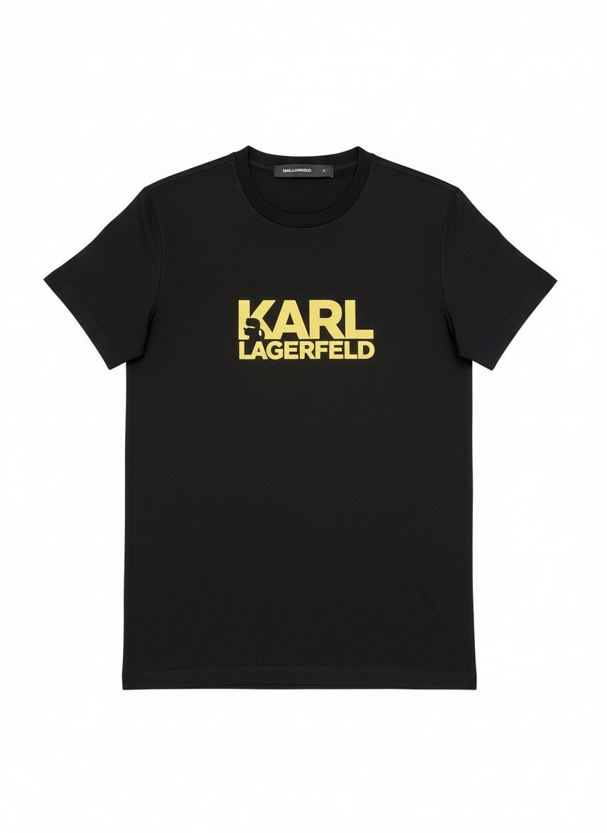 KARL LAGERFELD CM 755087 TEE BLACK - Shazem - MENS T - SHIRTS - KARL LAGERFELD