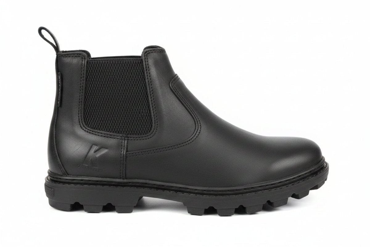 Kingston Leather Chelsea Boot Black (250007) - Shazem - MENS BOOTS - KINGSTON
