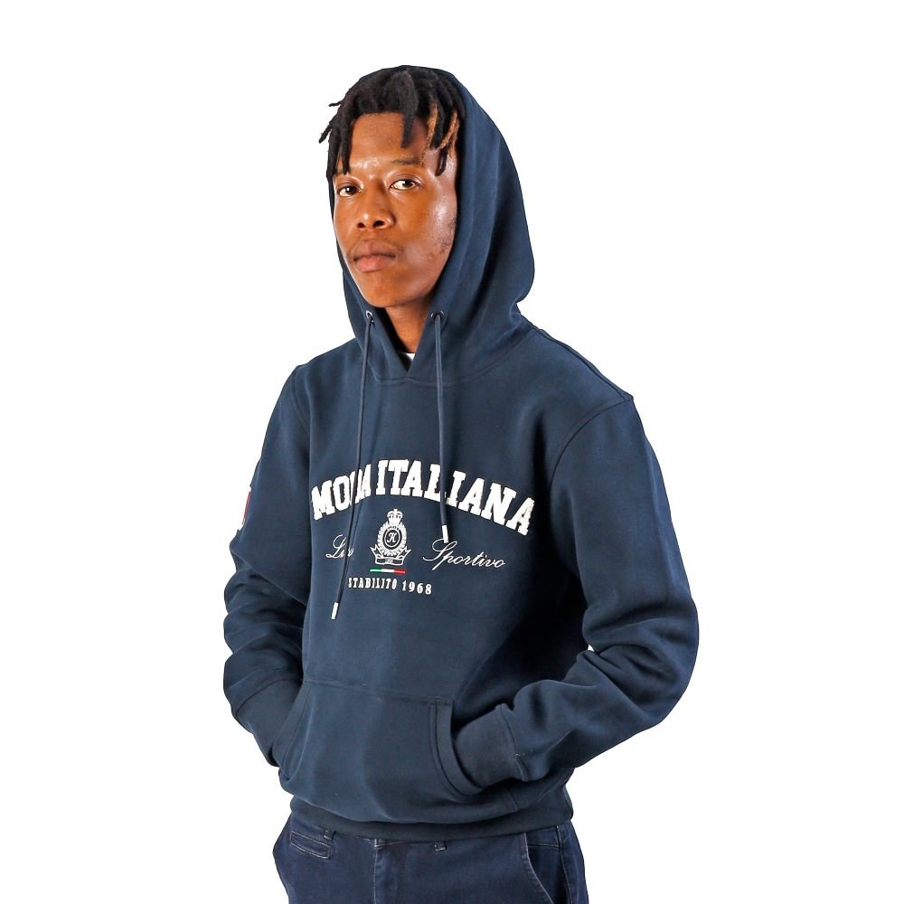 Klevas Sergio Hoody Navy - Shazem - MENS HOODYS - KLEVAS