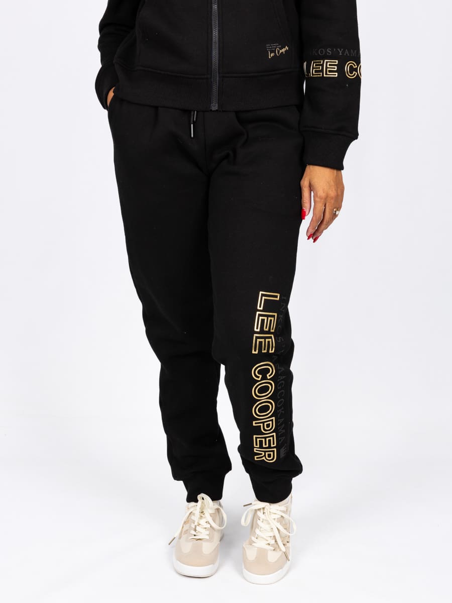 Lee Cooper Indlovukazi Pants Black - Shazem - WOMENS TRACK PANTS - LEE COOPER