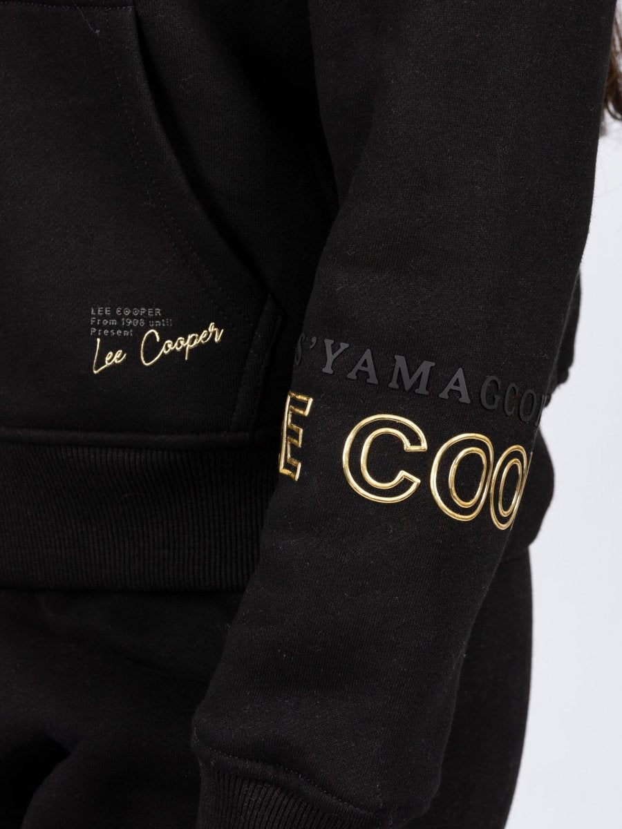 Lee Cooper Indlovukazi Top Black - Shazem - WOMENS TRACK JACKETS - LEE COOPER