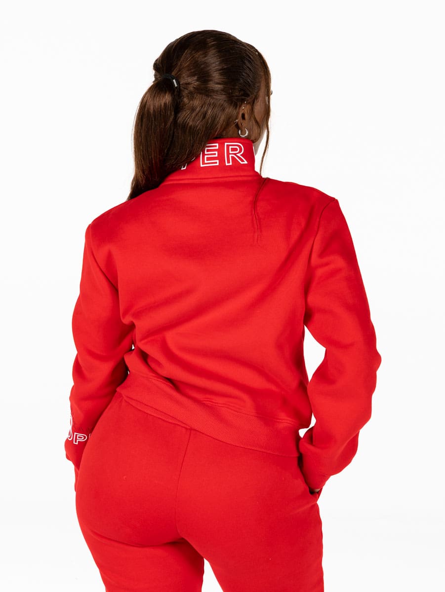 Lee Cooper Indlovukazi Top Red - Shazem - WOMENS TRACK JACKETS - LEE COOPER