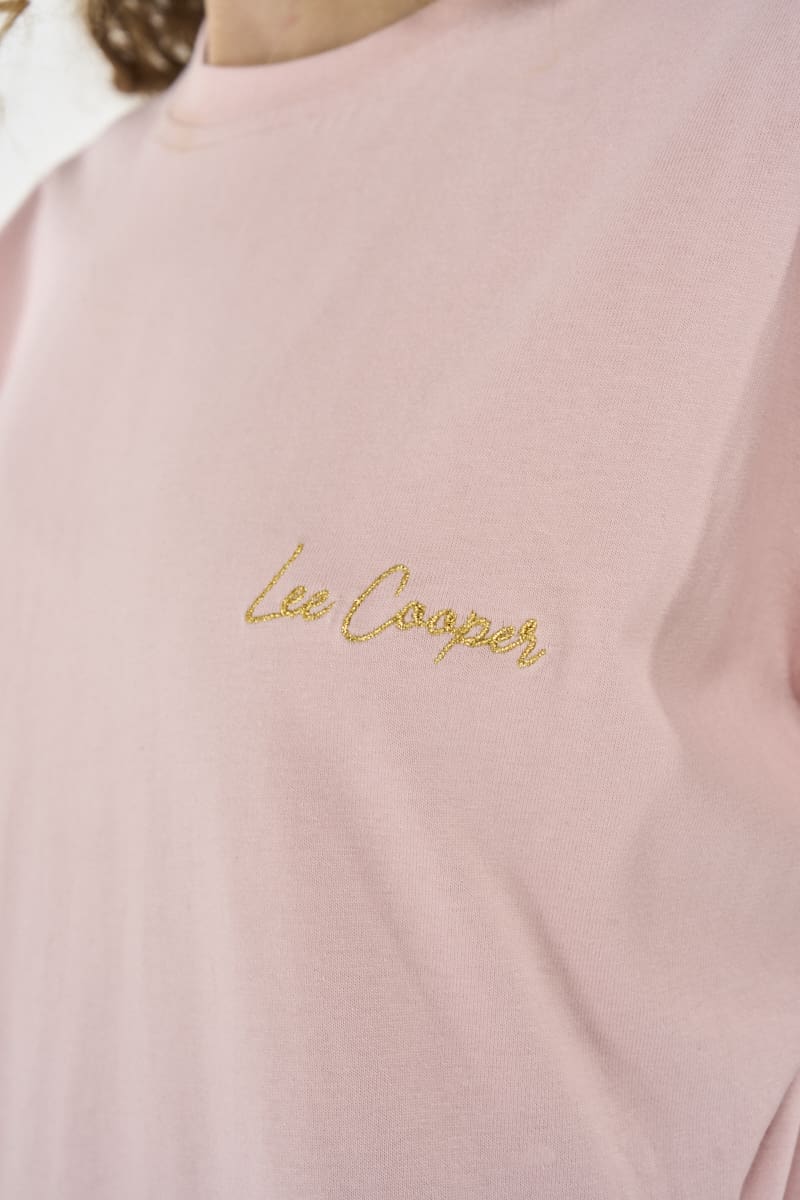 Lee Cooper Judith Ladies Tee/Dress Pink