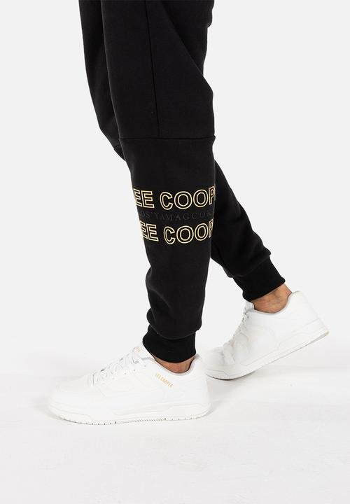 Lee Cooper Nkosi Pants Black - Shazem - MENS TRACK PANTS - LEE COOPER
