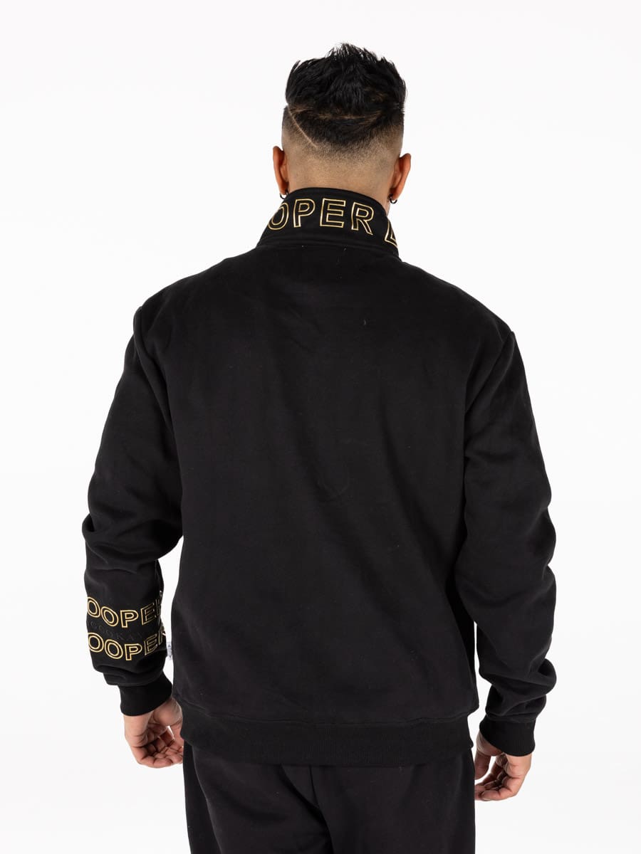Lee Cooper Nkosi Top Black - Shazem - MENS TRACK JACKETS - LEE COOPER