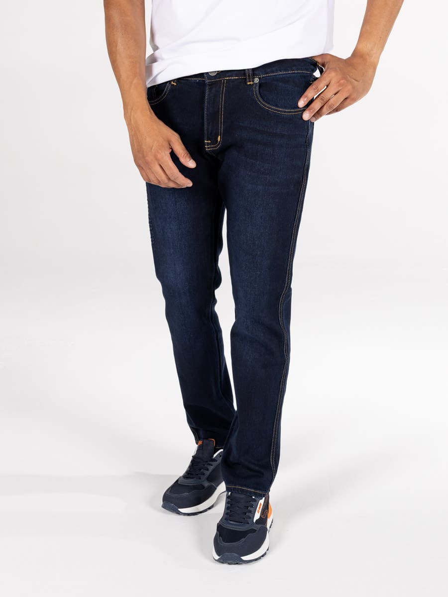 Lee Cooper Osric Jeans Blue/Black - Shazem - MENS JEANS - LEE COOPER