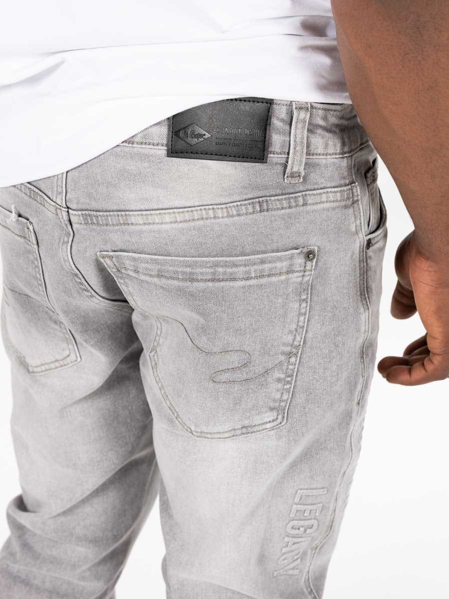 Lee Cooper Osric Jeans Grey - Shazem - MENS JEANS - LEE COOPER