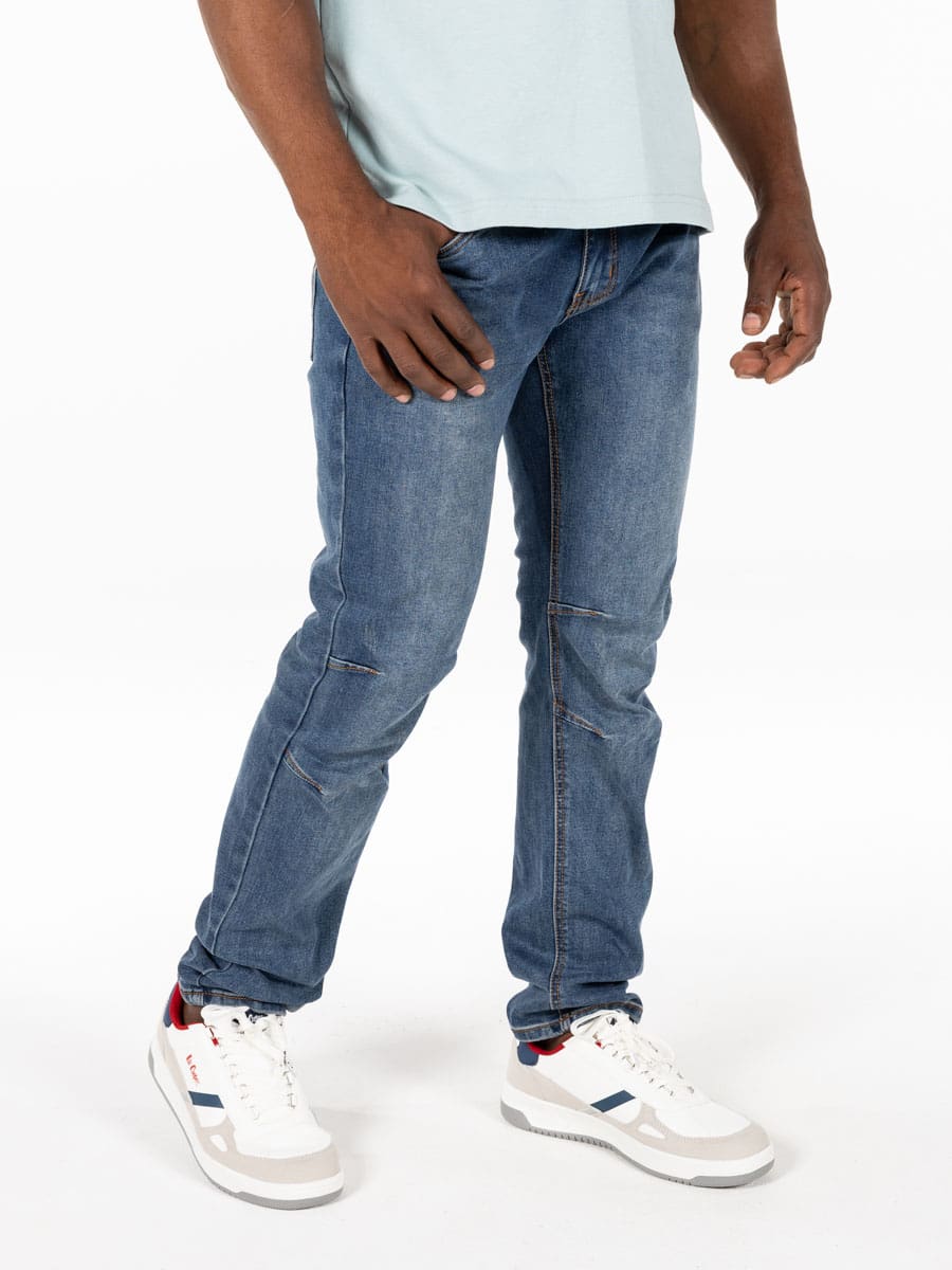 Lee Cooper Uziel Jeans Indigo - Shazem - MENS JEANS - LEE COOPER