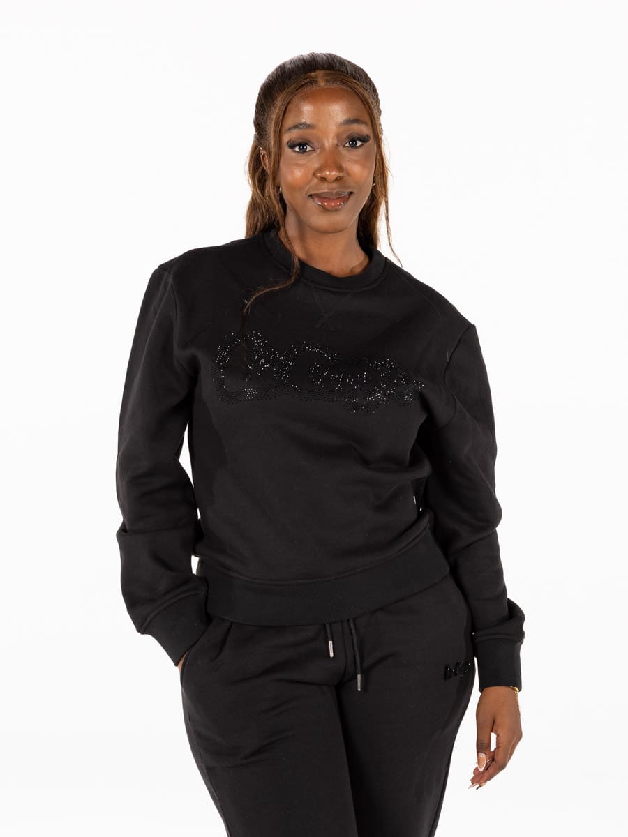 Lee Cooper Wendy Sweater Black - Shazem - WOMENS SWEATER - LEE COOPER
