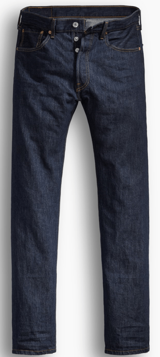 Levis 501 Original Jeans Rinse - Shazem - MENS JEANS - LEVIS