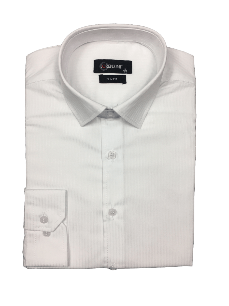 Lorenzini LO94/113 White - Shazem - MENS SHIRTS - LORENZINI