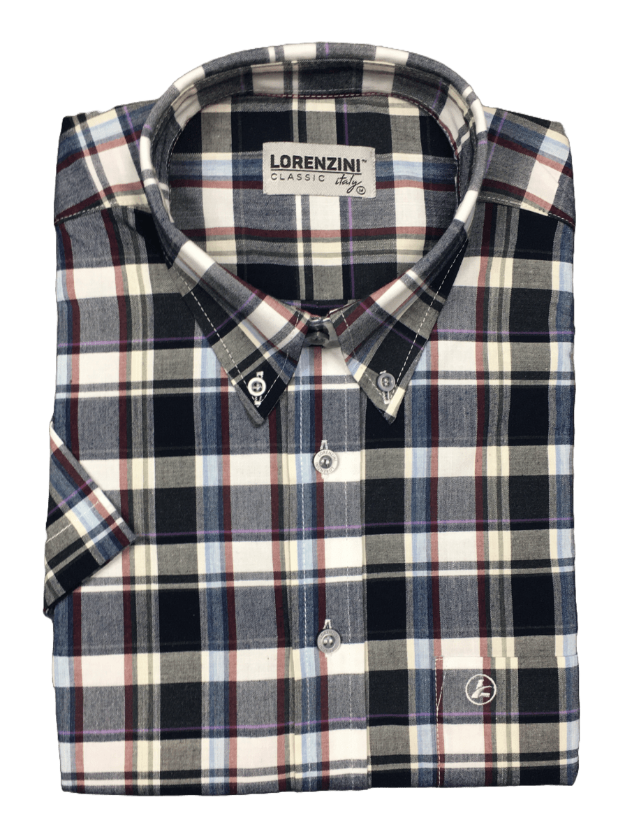 Lorenzini LS50/1010 Blue - Shazem - MENS SHIRTS - LORENZINI