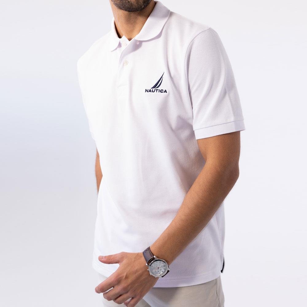 Nautica K41050 Bright White - Shazem - MENS GOLFER - NAUTICA