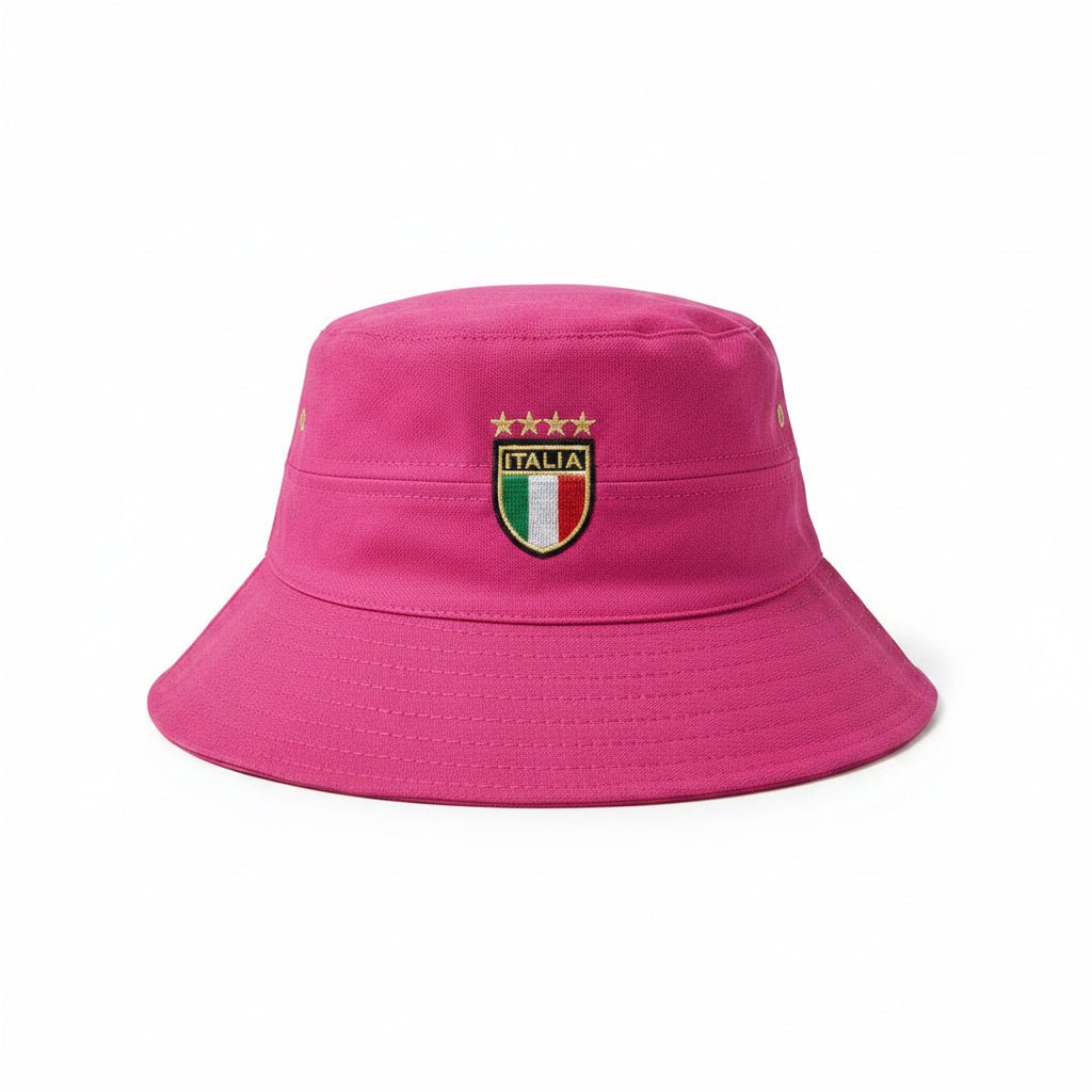 Navigare Floppy Sportivo Cerise men's headwear with wide brim and vibrant pink color, lightweight and stylish for casual wear.