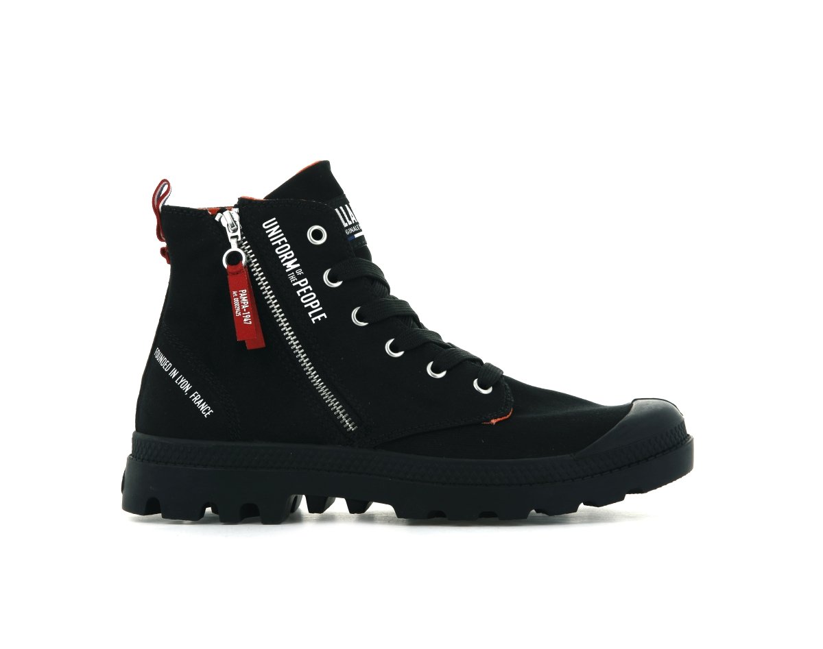 Palladium 77023 Black - Shazem - UNISEX BOOTS - PALLADIUM