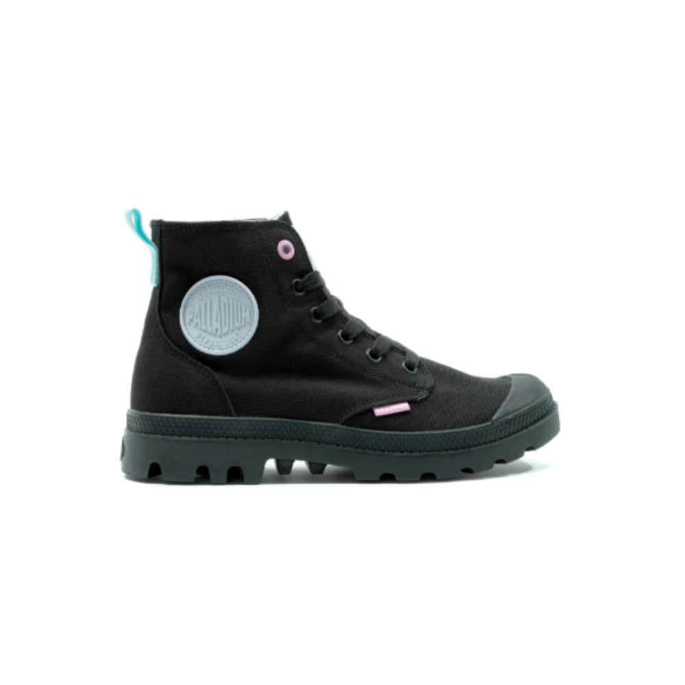Palladium Pampa Monopop Black - Shazem - WOMENS SNEAKERS - PALLADIUM