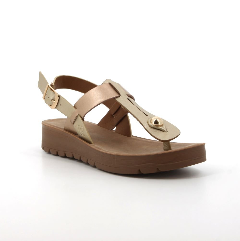 Pierre Cardin 10534 Light Gold (Tayla) - Shazem - WOMENS SANDALS - PIERRE CARDIN
