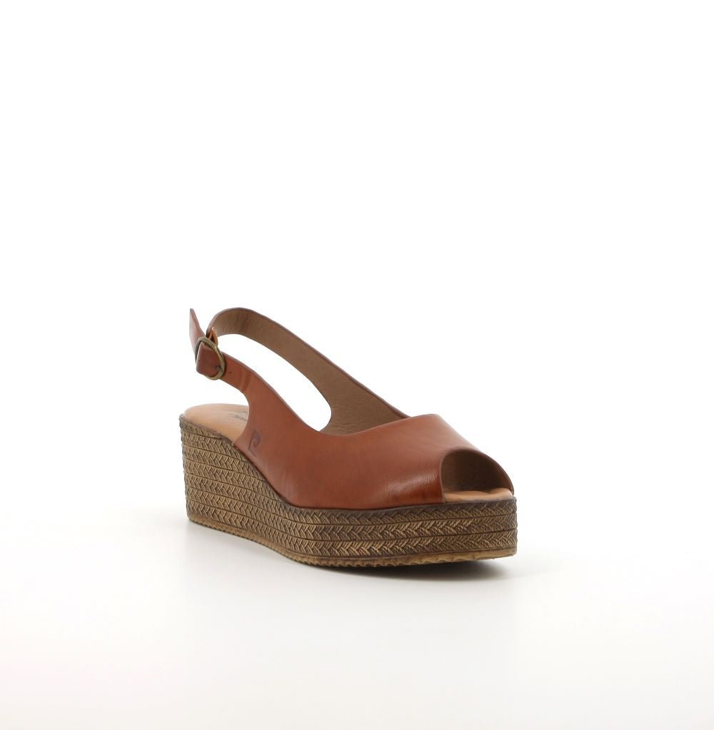 Pierre Cardin 10540 Tan (Tawn) - Shazem - WOMENS SANDALS - PIERRE CARDIN